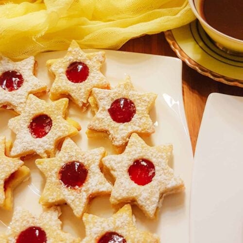 Keto Linzer Cookies