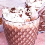 Keto Peanut Butter chocolate smoothie.