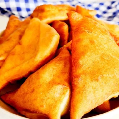 A picture of a plate of mahamri.