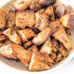 Air fried croutons