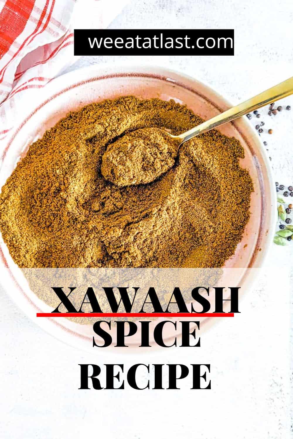 Xawaash We Eat At Last