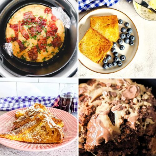 A recipe collection of ninja foodi breakfast recipes.