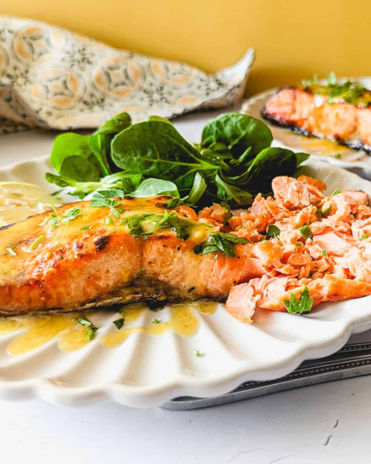 Air Fryer Frozen Salmon We Eat At Last